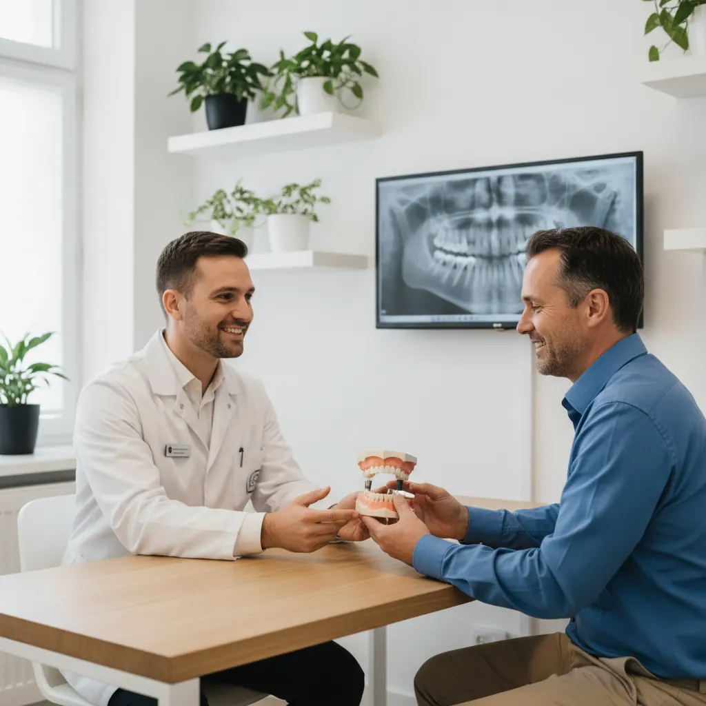 Como é feita a cirurgia de implante dentário: passo a passo