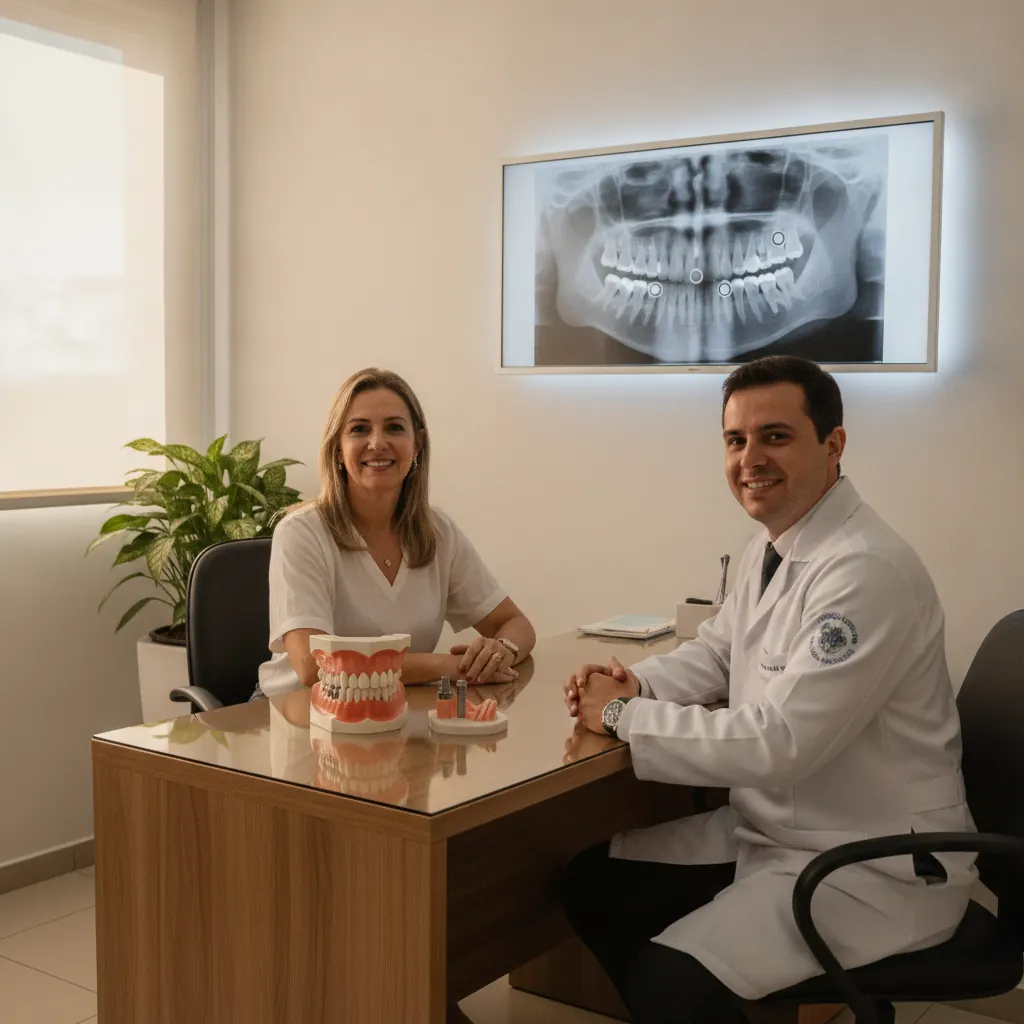 Implante dentário em Guaporé: como funciona do início ao fim