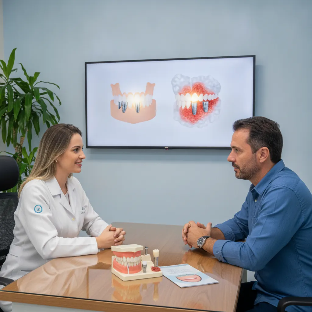 Implante dentário rejeita? Entenda a rejeição em Guaporé/RS